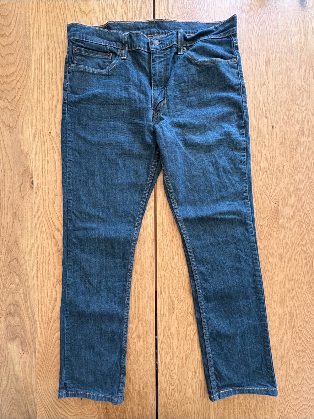 Levi's 511 Slim Fit Men's Blue Jeans W36 L30 Stretch Dark Wash Casual Denim